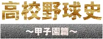 高校野球史 甲子園篇