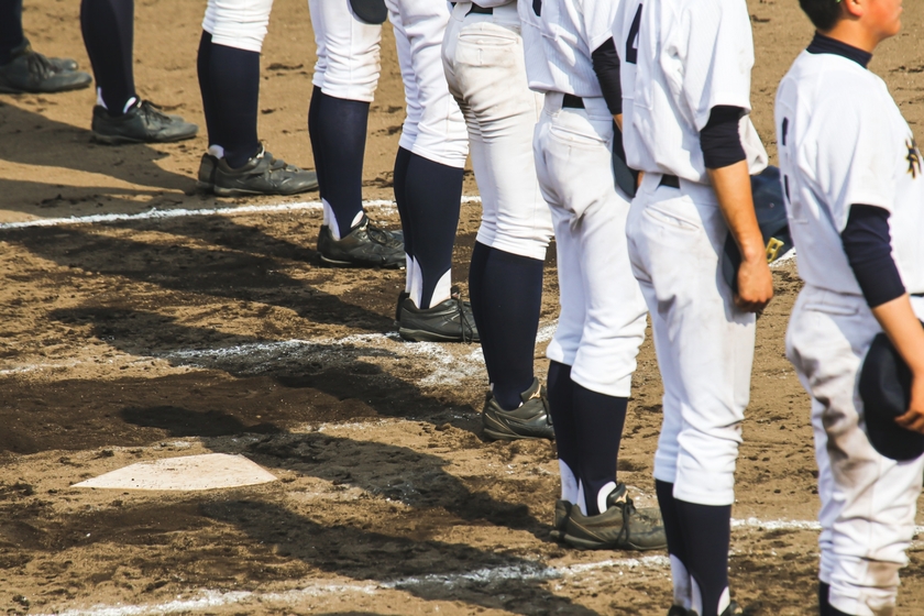 甲子園出場校】山口県立華陵高校野球部ユニフォーム Oサイズ